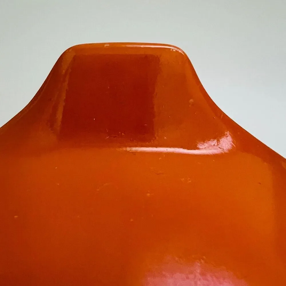 PYREX Rust Orange Autumn Harvest White Wheat Stalks 472-B Casserole Dish 750 ml